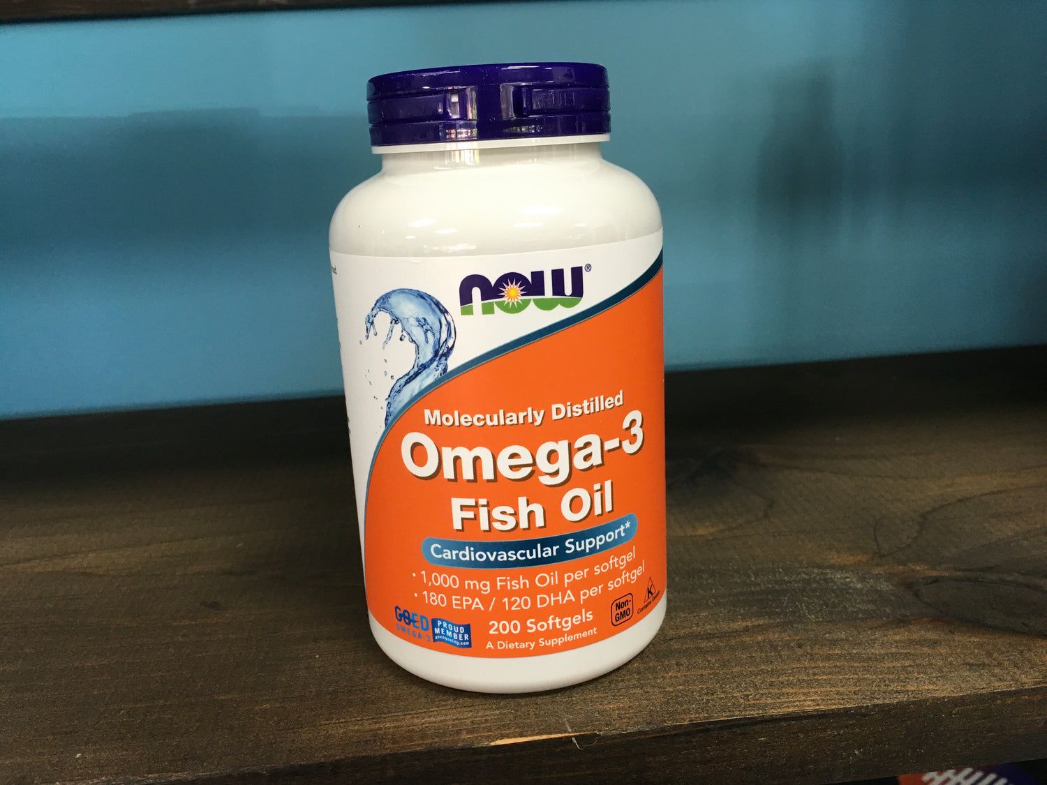 Omega 3 Fish oil 200 softgels