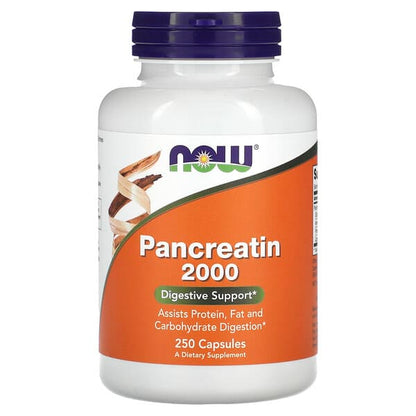 Pancreatin 2000, 250 Capsules
