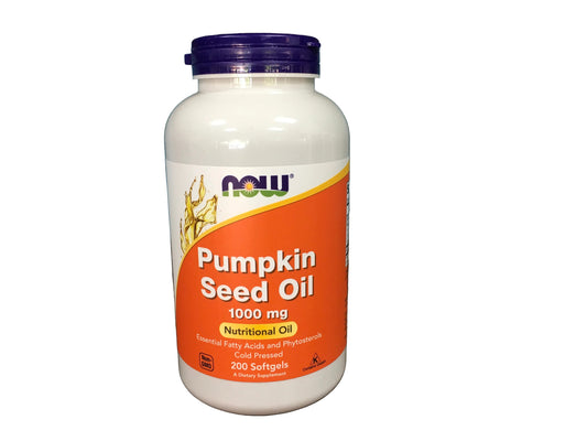 Pumpkin seed oil 200 softgels