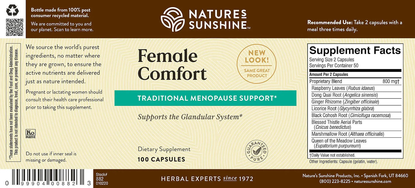 Nature’s Sunshine Female comfort