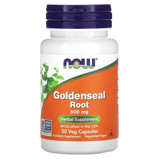 Goldenseal Root, 500 mg, 50 Veg Capsules