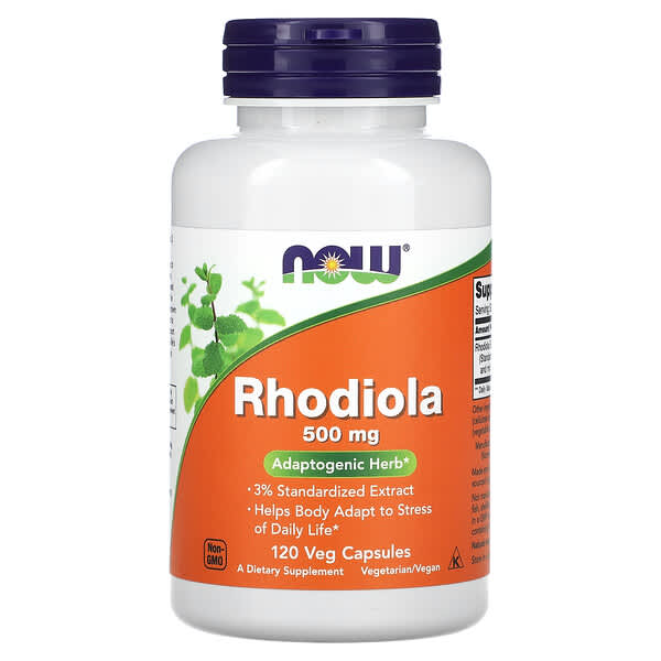 Rhodiola 500mg 120 veg capsules