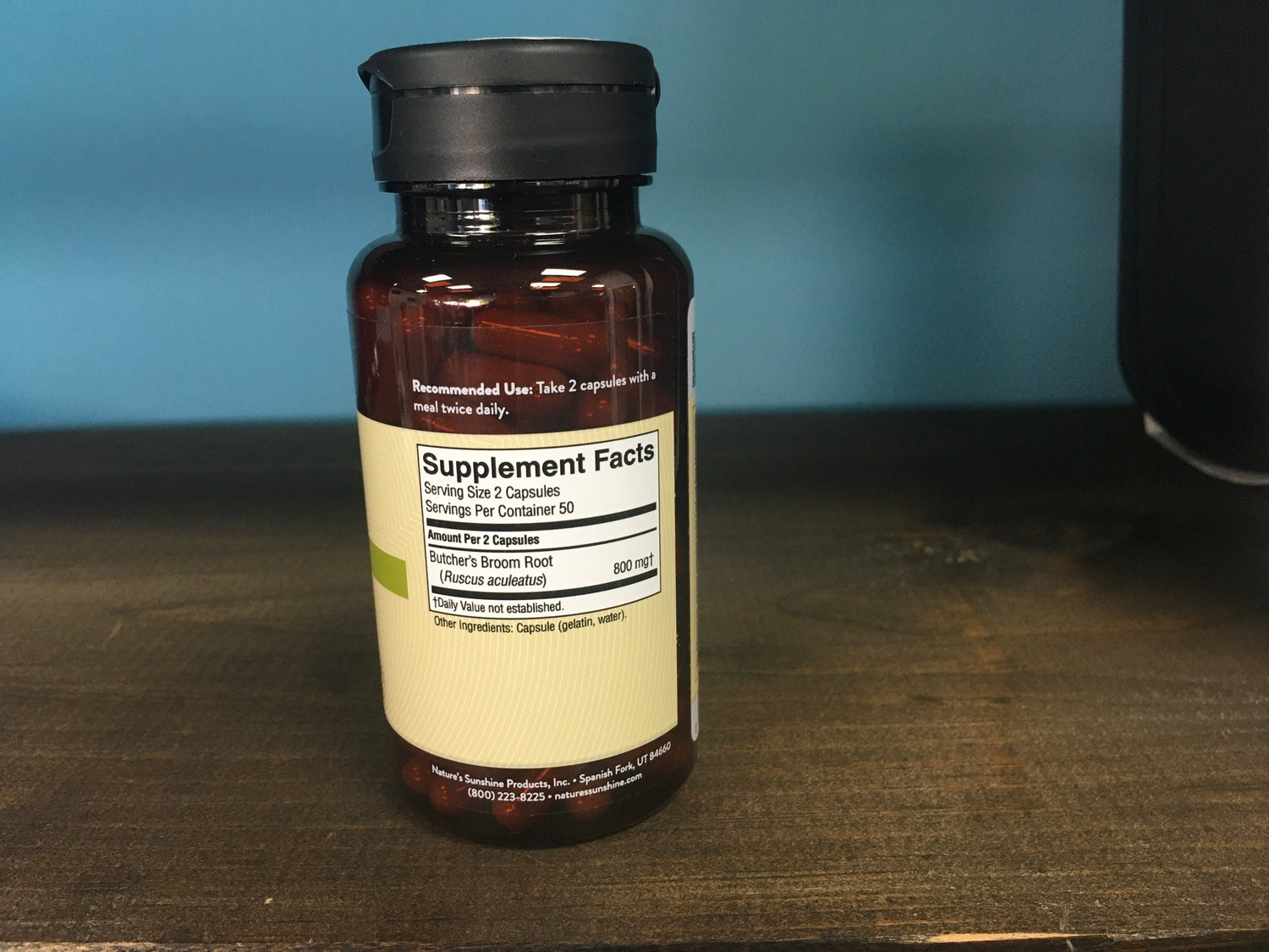 Butchers Broom 100 caps