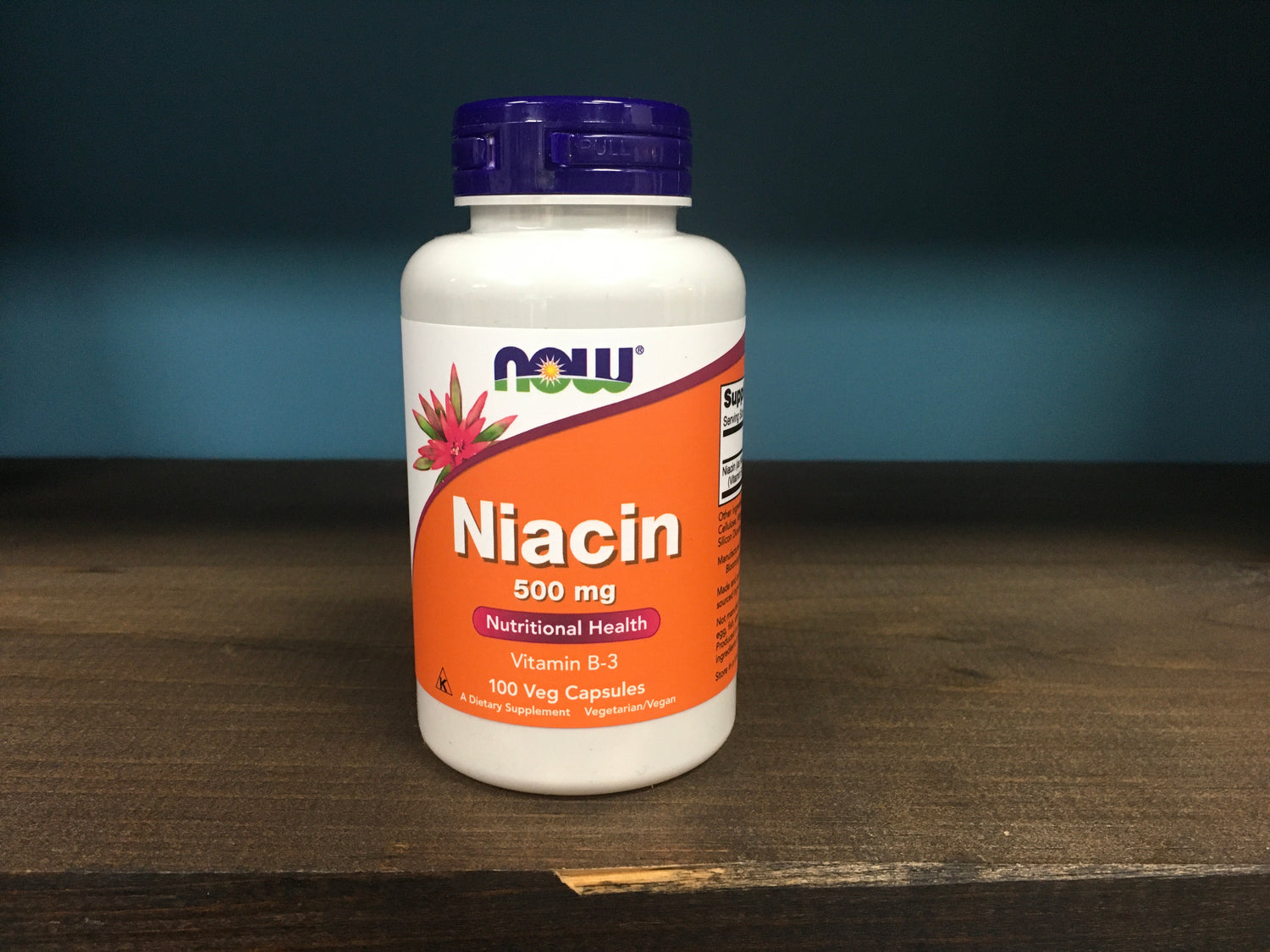 Niacin 500mg 100 veg capsules