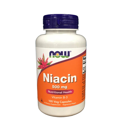 Niacin 500mg 100 veg capsules