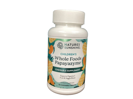 Children’s Whole Foods Papaya enzymes 90 chewable tabs