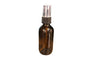 2oz small amber empty glass spray bottles