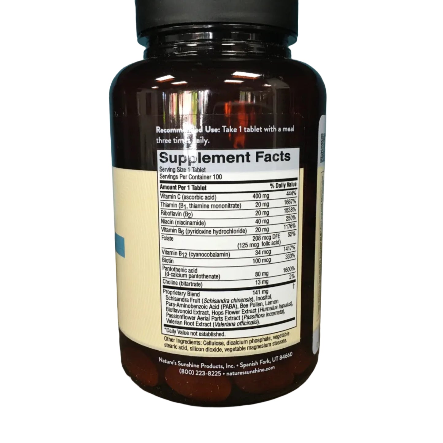 Nature Sunshine Nutrí-Calm 100 tabs