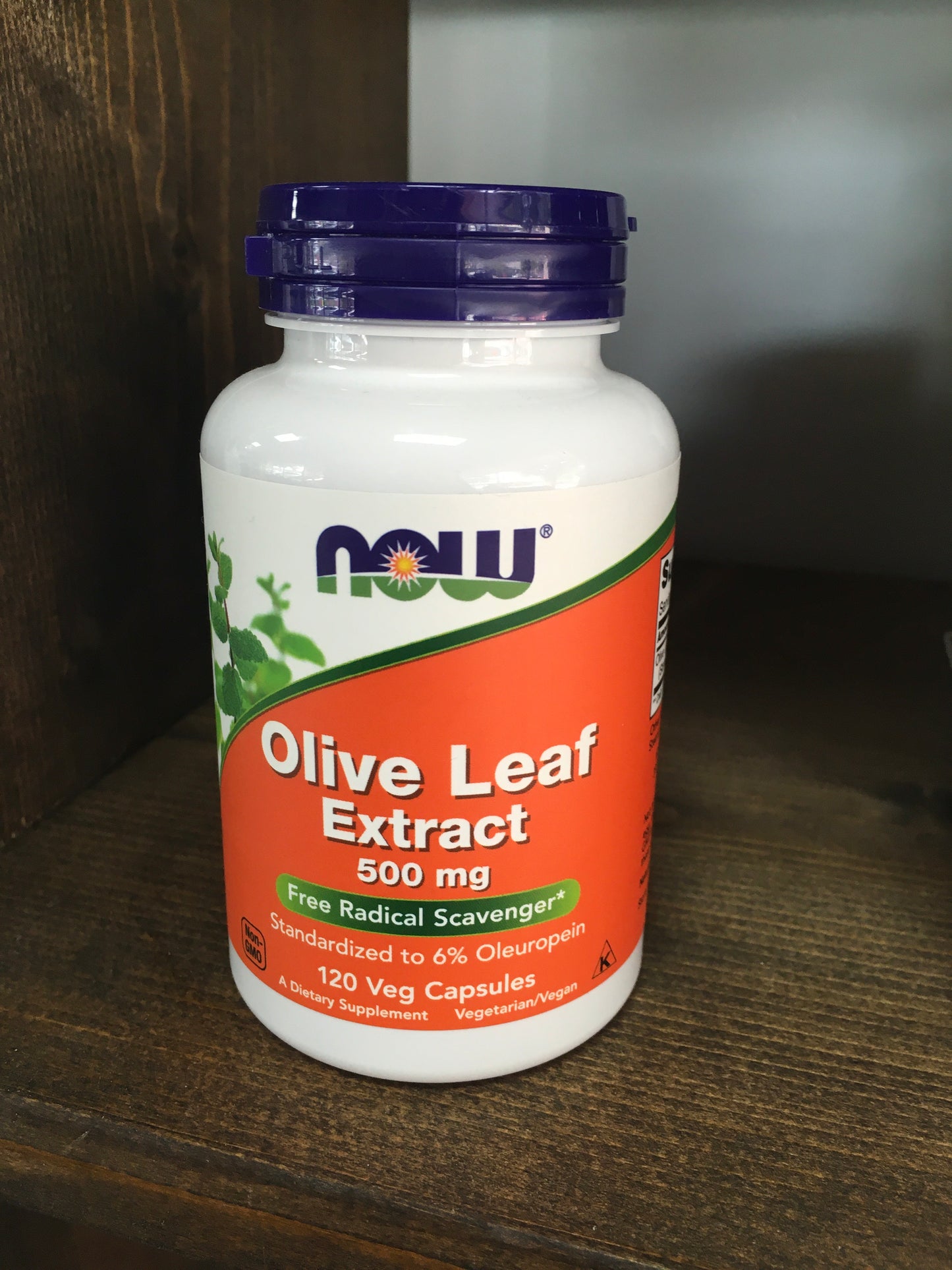 Olive Leaf Extract 500mg 120 veg caps