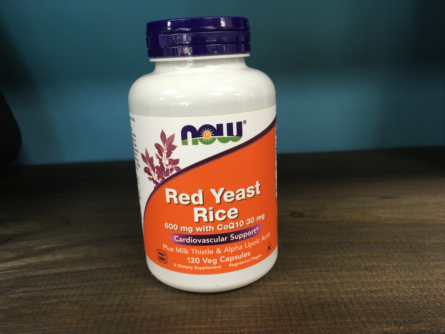 Red yeast Rice 600mg w/ CoQ1030mg 120 veg caps