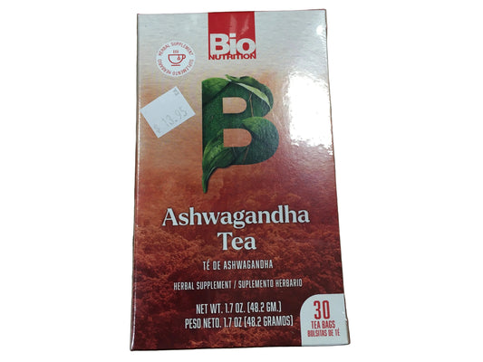 Ashwaganda Tea 30 ct  ( SOLD IN STORE ONLY)