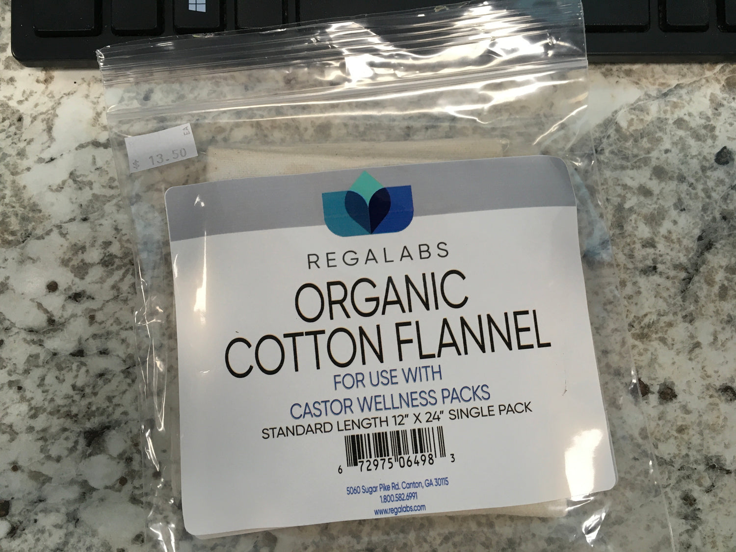 Organic cotton flannel