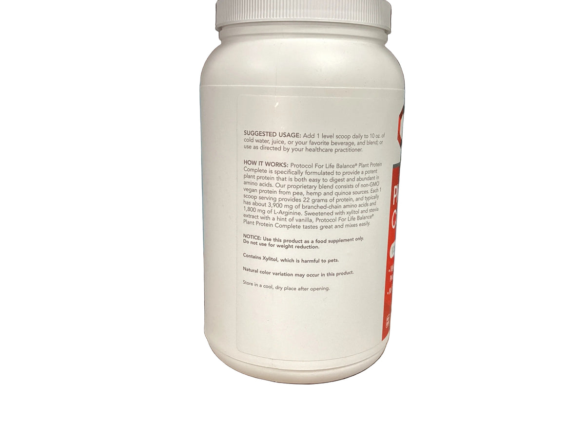 Protocol Plant Protein complete / vanilla flavor 2lbs