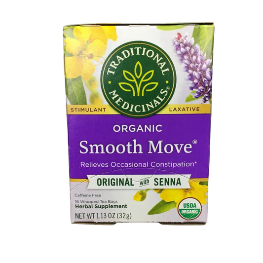 Organic smooth move  16 ct Tea bags  ( sold in store only )