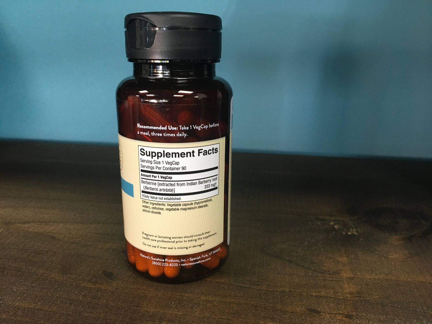 Berberine 90 veg caps