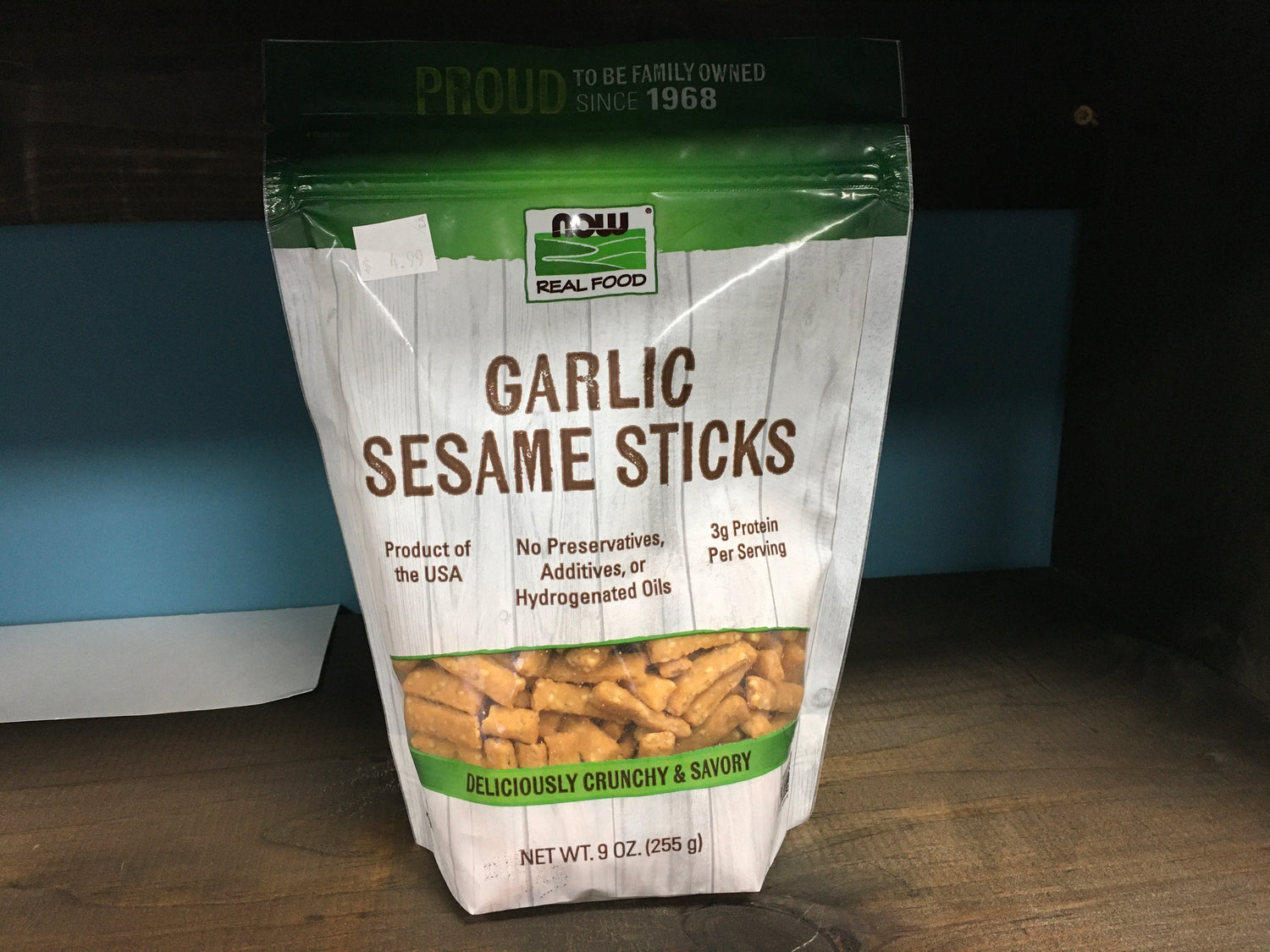 Garlic Sesame Sticks 9oz