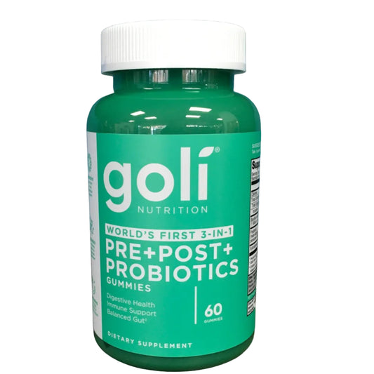 Goli Pre+Post+Probiotic gummies 60 ct