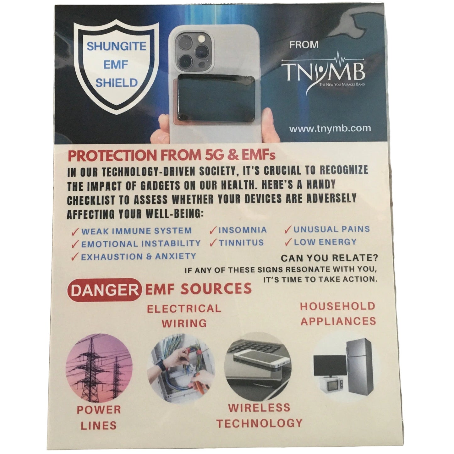 Shungite EMF Shield