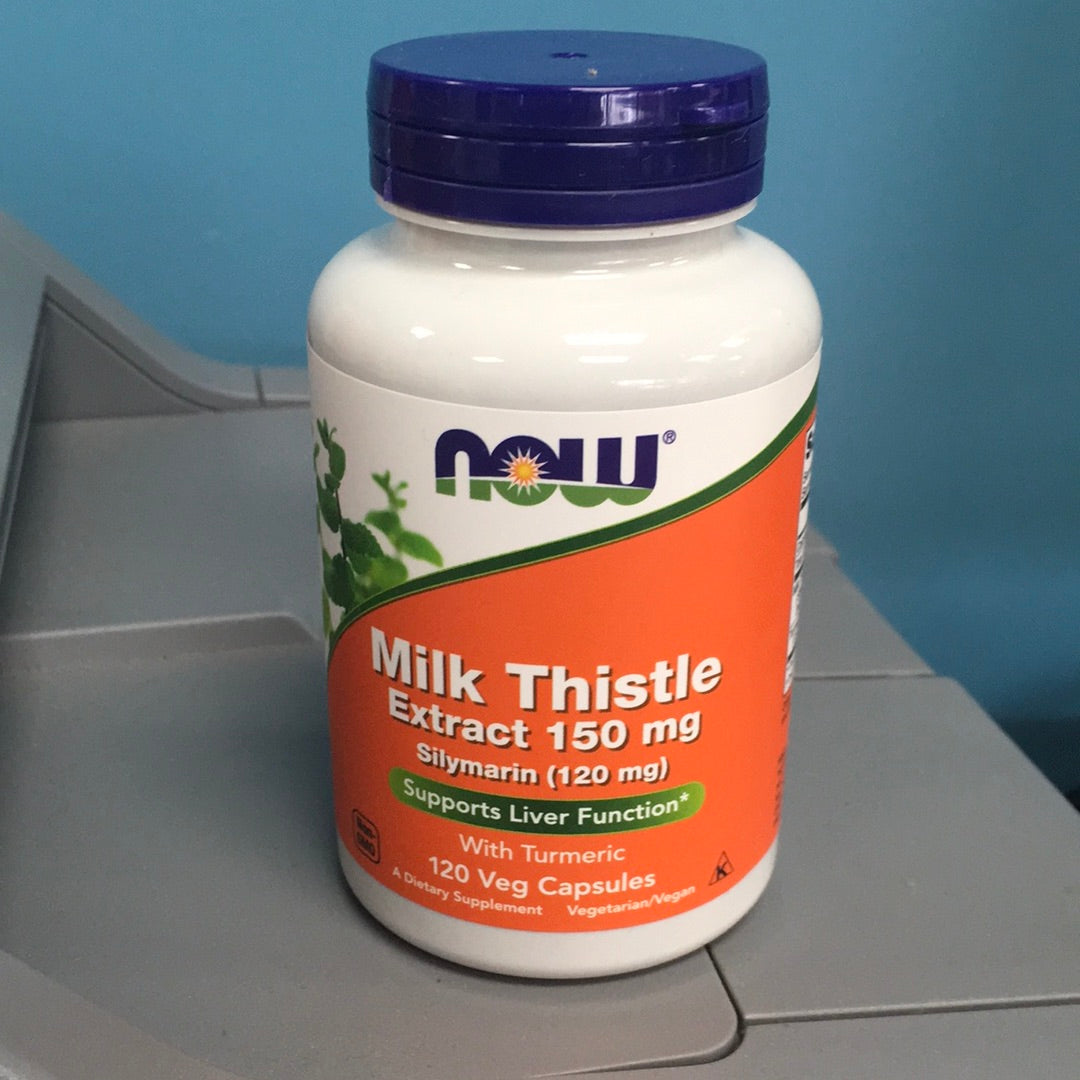 Milk thistle extract 150mg 120 vegcaps