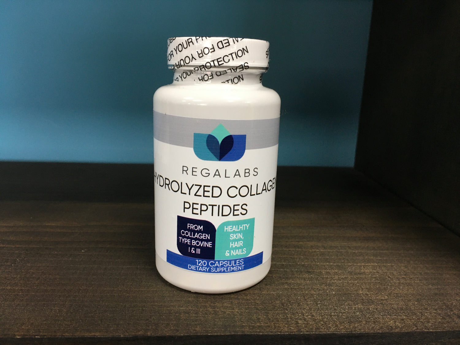 Hydrolyzed collagen peptides 120 caps