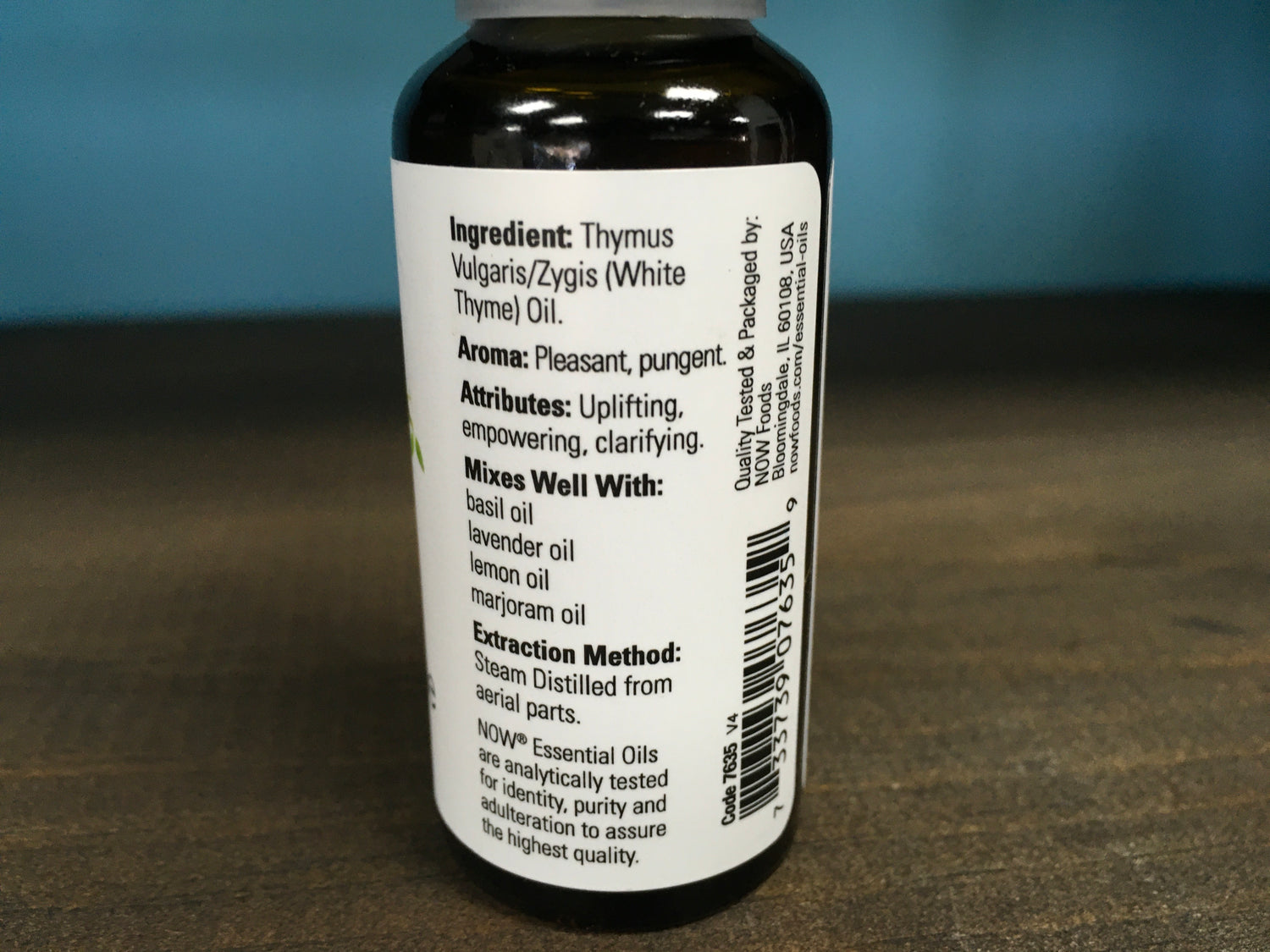 White thyme  1oz. 100% pure Eo.