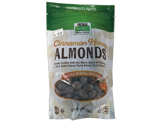 Cinnamon honey almonds 12oz