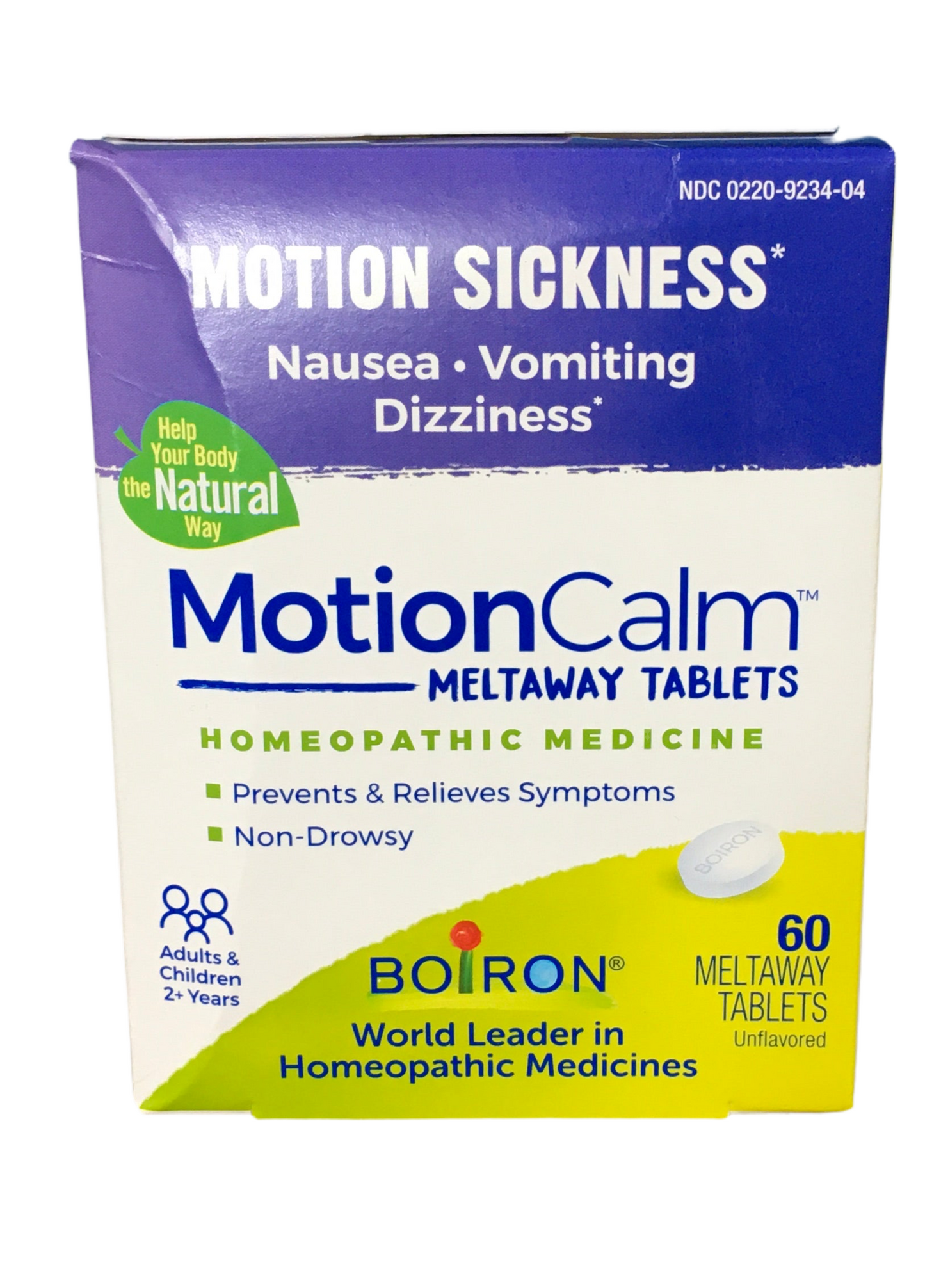 MotionCalm 60 melt away tablets