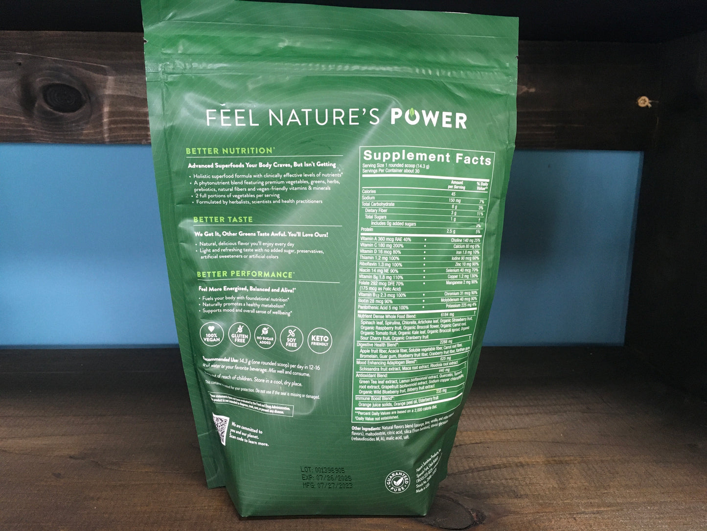 Power  Greens  15oz.