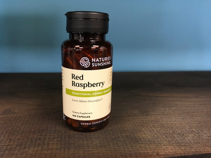 Nature Sunshine Red Raspberry 100 cap.