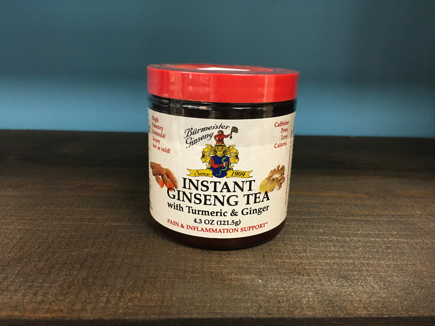 American Panax Ginseng, Turmeric & Ginger Instant Tea, 4.3 oz (30 servings)