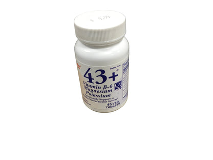 43+ Vit B6 Mag Potassium 45 tablets /30% off  for limited time
