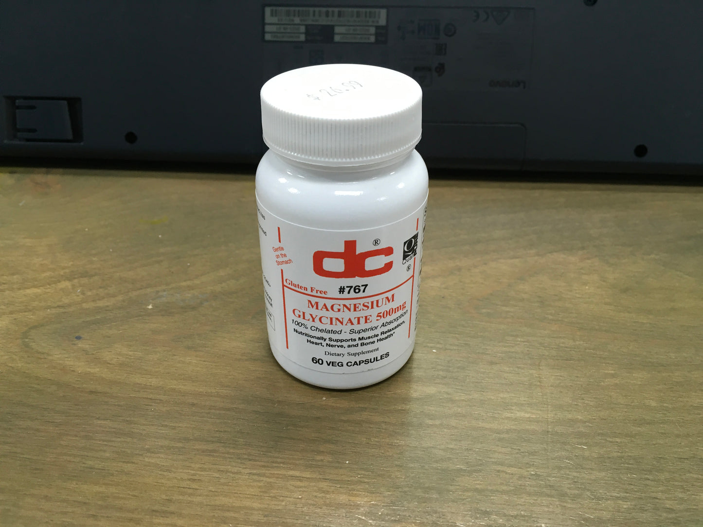 Magnesium glycinate 500 mg 60 cap