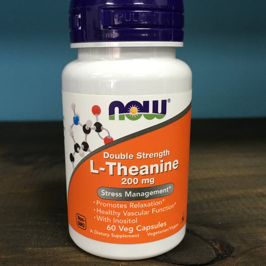 L-Theanine 200 mg 60 veg capsules.