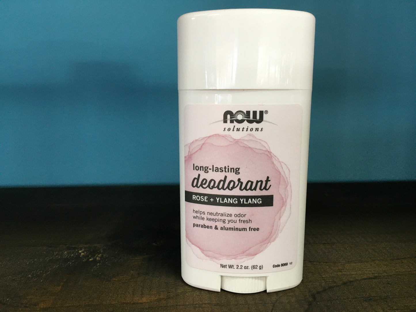 Long Lasting Deodorant, Rose + Ylang Ylang, 2.2 oz (62 g)