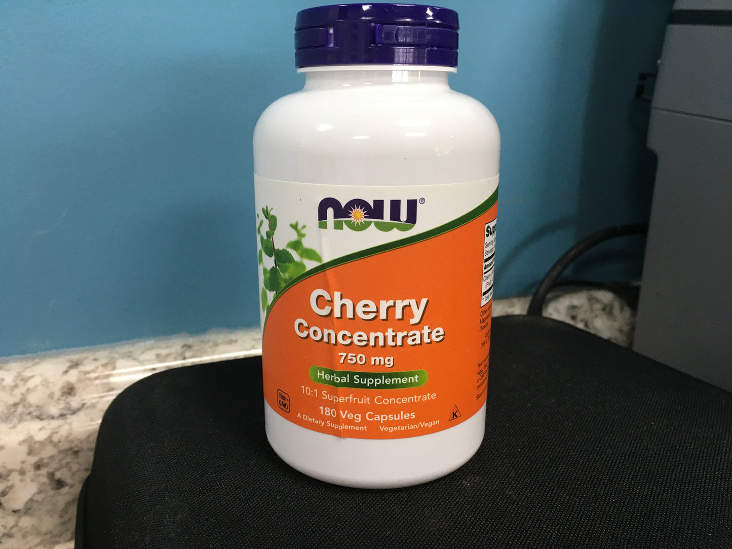 Cherry Concentrate, 1,500 mg, 180 Veg Capsules (750 mg per Capsule)