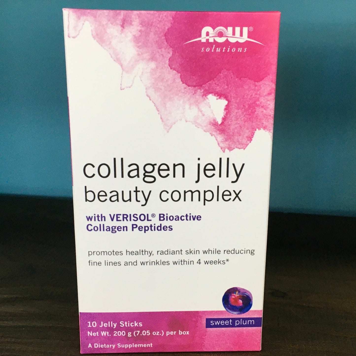 Collagen Jelly Beauty Complex, Sweet Plum, 10 Jelly Sticks, 0.705 oz