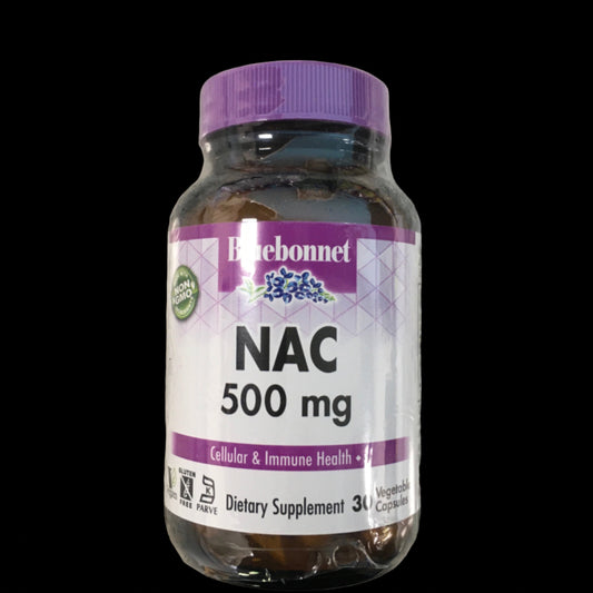 Bluebonnet NAC 500mg 30 vegcaps