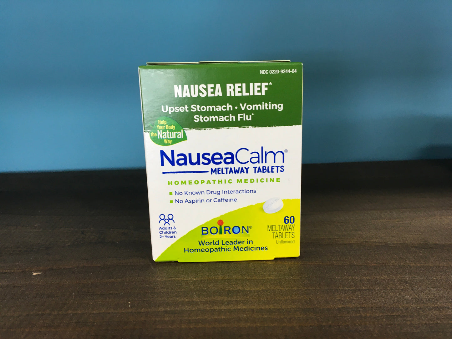 NauseaCalm meltaway tablets 60 ct