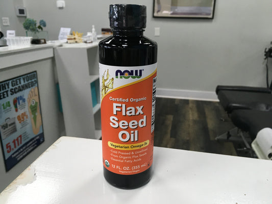 Organic flax seed oil 12oz