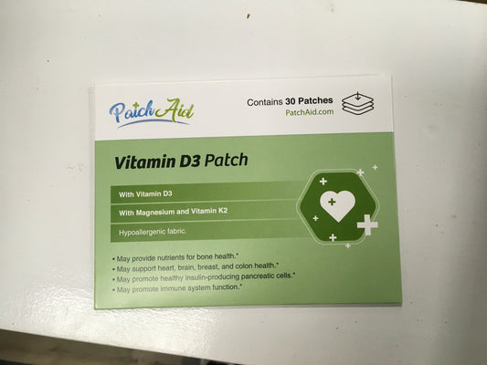 patch aid vitamin D3 30ct