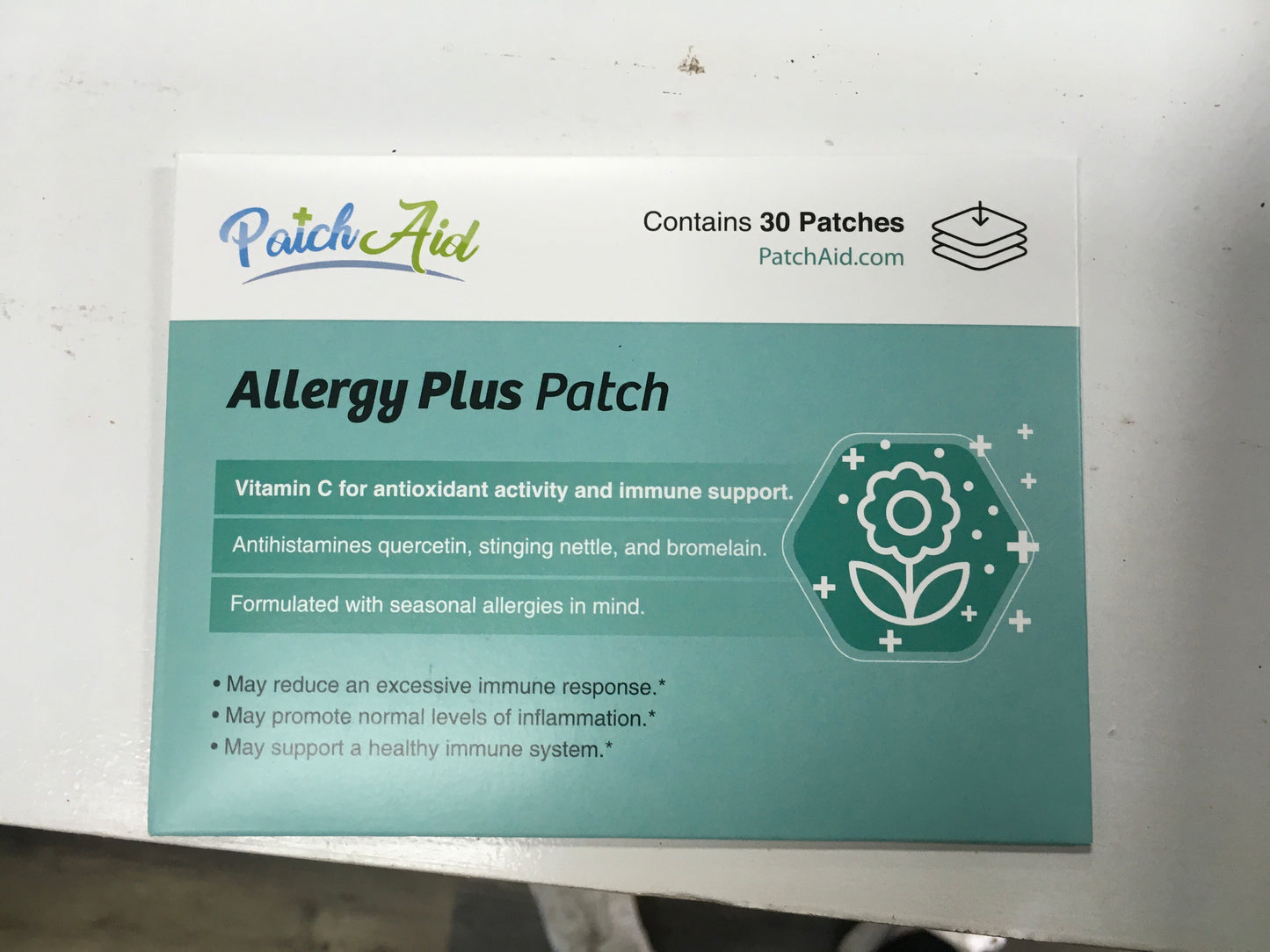 patch aid allergy plus 30ct