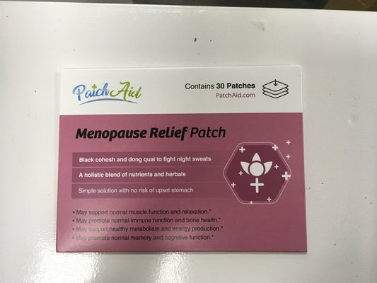 patch aid menopause relief 30ct