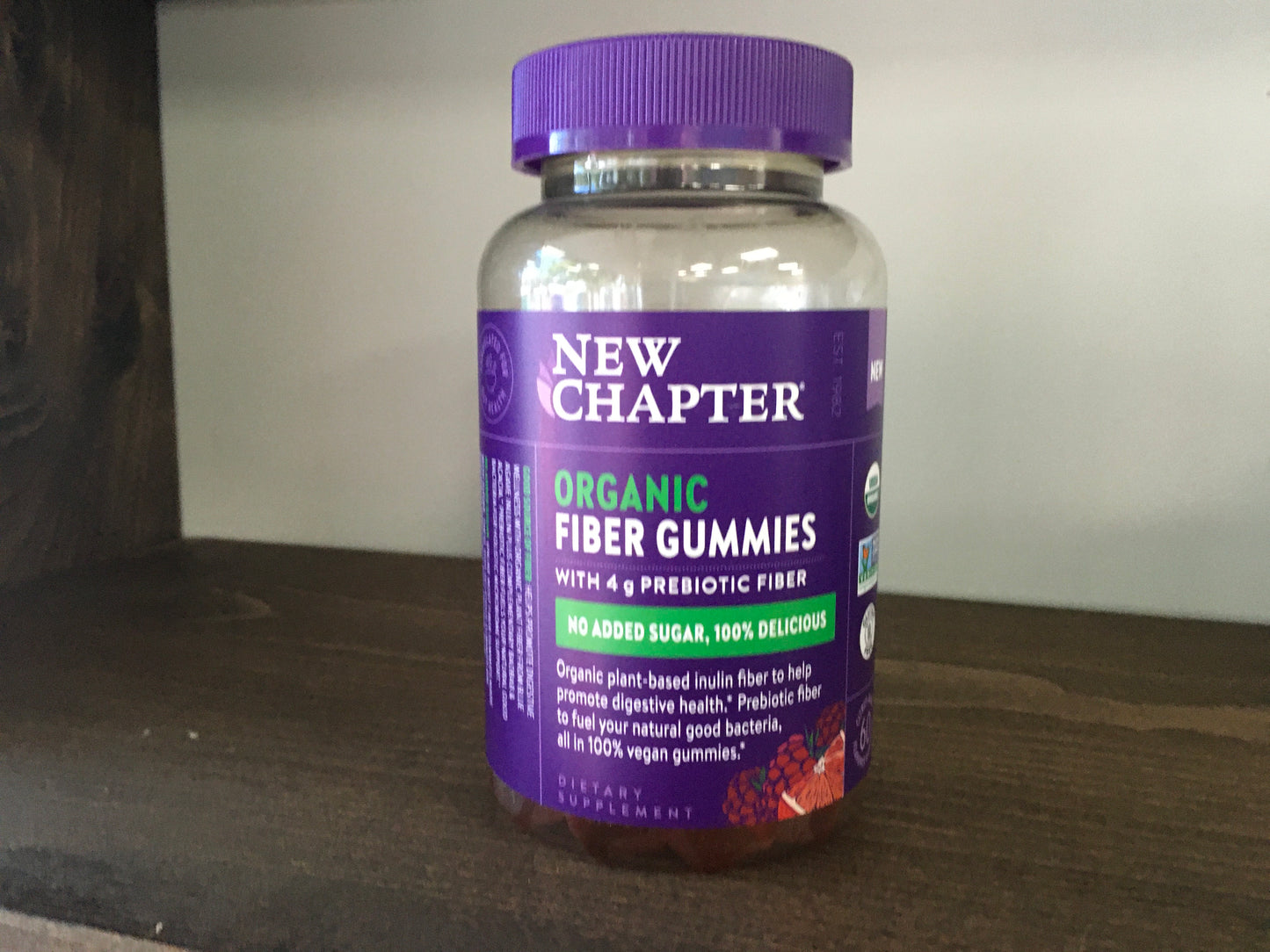 New Chapter Organic fiber gummies 60ct