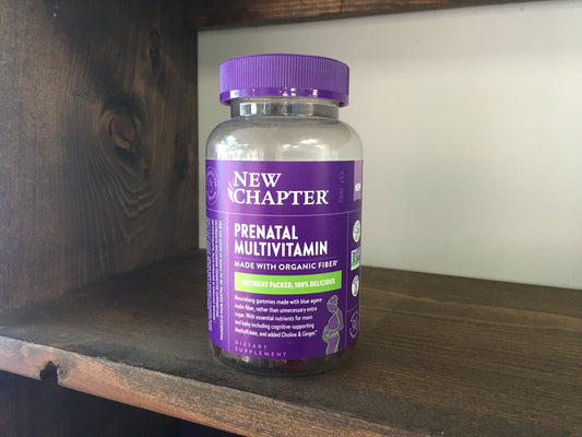 New Chapter prenatal multivitamin w/ organic fiber