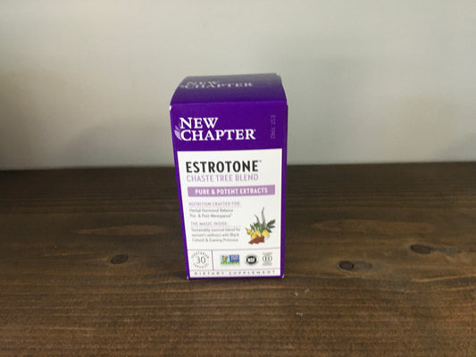 New Chapter estrotone chaste tree blend 30ct caps