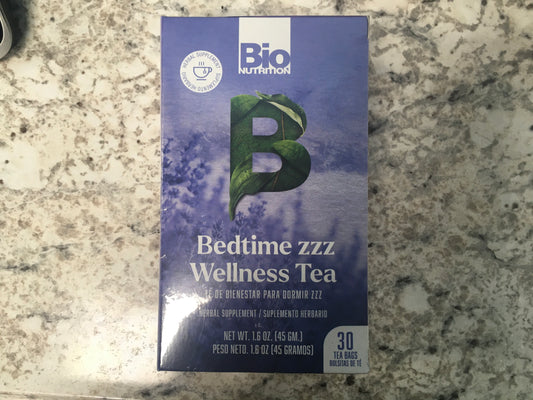 Bedtime zzz wellness tea 30ct