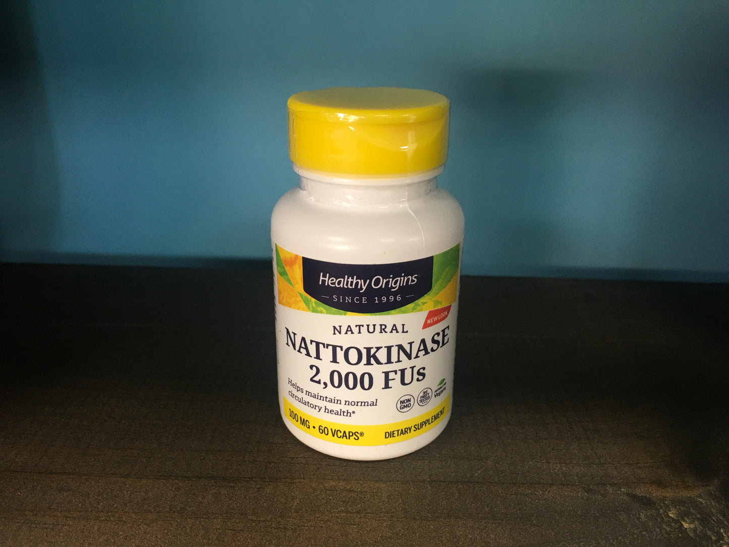 Healthy origins natural Nattokinase 2,000 FU’s 60 vcaps