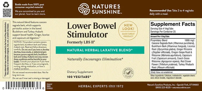 Lower bowel stimulator