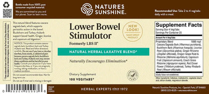 Nature Sunshine Lower bowel stimulator