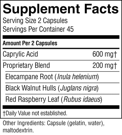 Caprylic Acid Combination (90 Caps)